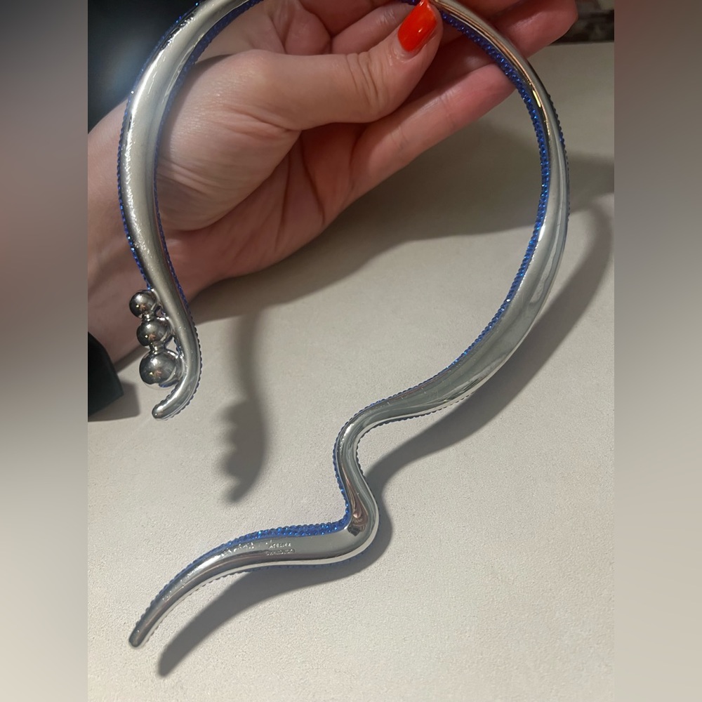 Atelier Swarovski Blue Tigris Necklace - Picture 4 of 6